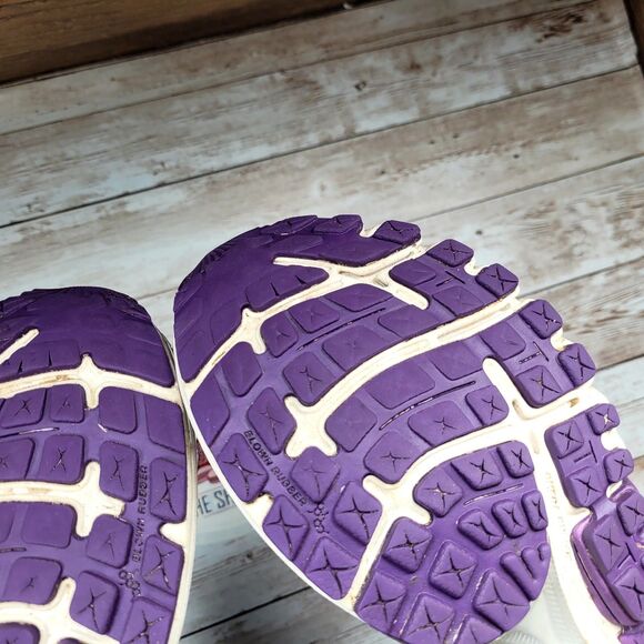 Brooks Ghost 5 Women's Size 7.5 Purple White Athletic Walking Running Shoes - Picture 8 of 10